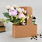 Portavasos Kraft Desechables 2 Espacios Cafe Bebidas Asas 22.5 X 17.5 X 8 CM - Miniatura 5