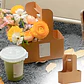 Portavasos Kraft Desechables 2 Espacios Cafe Bebidas Asas 22.5 X 17.5 X 8 CM - Miniatura 9