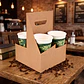 Portavasos Kraft Desechables 4 Espacios Cafe Bebidas Asas 24 X 18 X 18 CM - Miniatura 10