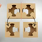 Portavasos Doble Kraft Desechables Cafe Bebidas 20 X 10.1 X 3.5CM - Miniatura 6