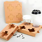 Portavasos Cuadruple Kraft Desechables Cafe Bebidas 20 X 16.6 X 3.5 CM - Miniatura 7