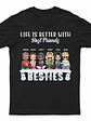 Life Is Better With Sisters & Brothers - Christmas Gift For Siblings And Best Friends - Personalized Custom Hoodie - Vorschaubild 4
