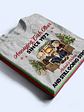 Christmas Family Chibi Old Couple Annoying Each Other Since - Gift For Couples - Personalized Custom Hoodie - Vorschaubild 2