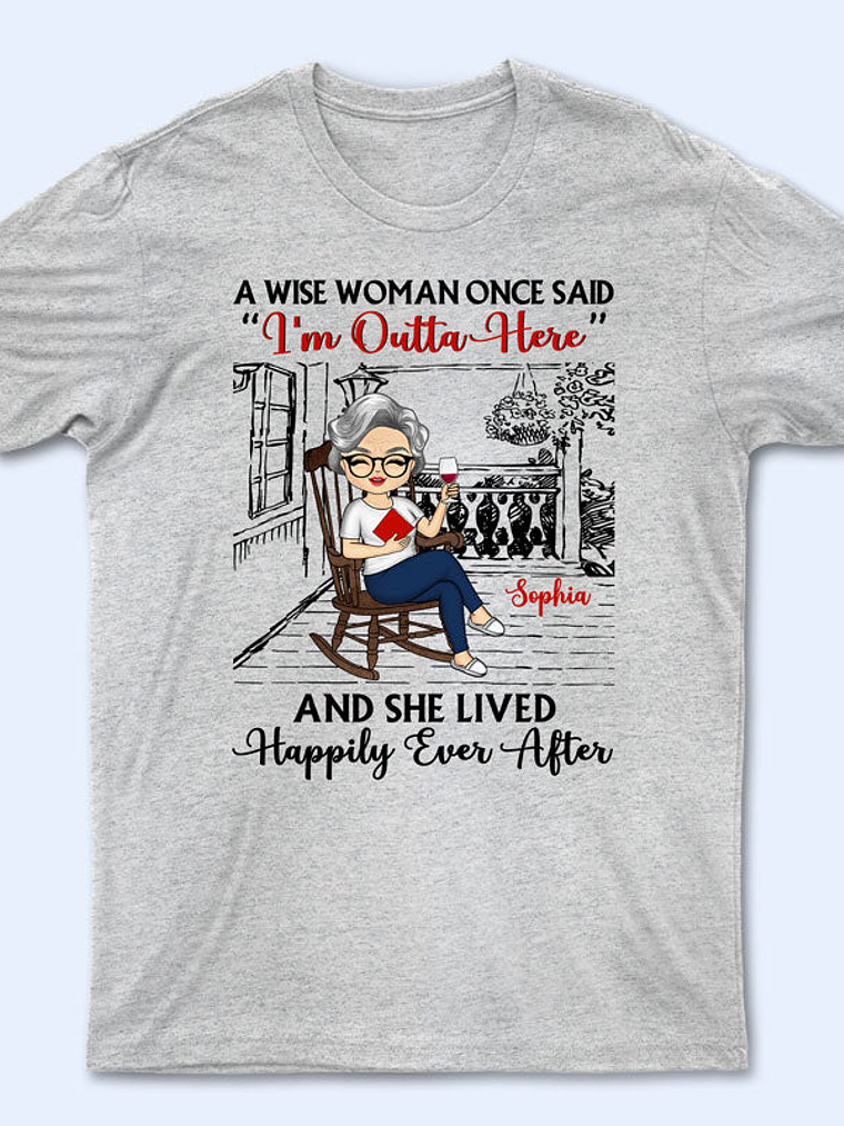 I'm Outta Here - Retirement Gift - Personalized Custom Hoodie 4