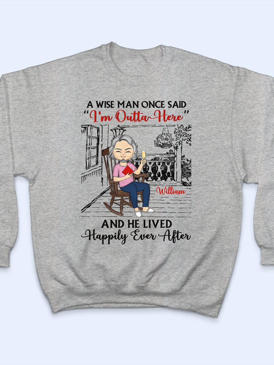 I'm Outta Here - Retirement Gift - Personalized Custom Hoodie 5