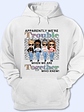 Best Friends Apparently We're Trouble When We Are Together Who Knew - Gift For BFF - Personalized Custom Hoodie - Vorschaubild 1