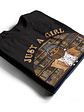 Reading Chibi Girl Just A Girl Who Loves Books - Personalized Custom Hoodie - Vorschaubild 2