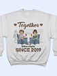 Together Since Husband Wife - Gift For Couples - Personalized Custom T Shirt - Vorschaubild 5