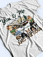 You & Me And The Dogs Camping Husband Wife - Couple Gift - Personalized Custom T Shirt - Vorschaubild 3
