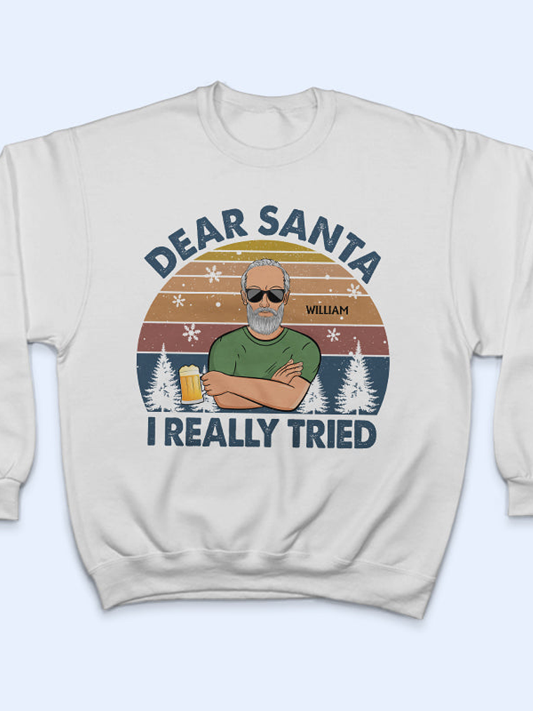 Dear Santa Define Good Couple Family Brother Sister Sibling - Christmas Gift - Personalized Custom T Shirt 5