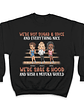 We're Not Sugar And Spice And Everything Nice We're Sage And Hood Best Friends - Bestie BFF Gift - Personalized Custom T Shirt - Vorschaubild 5