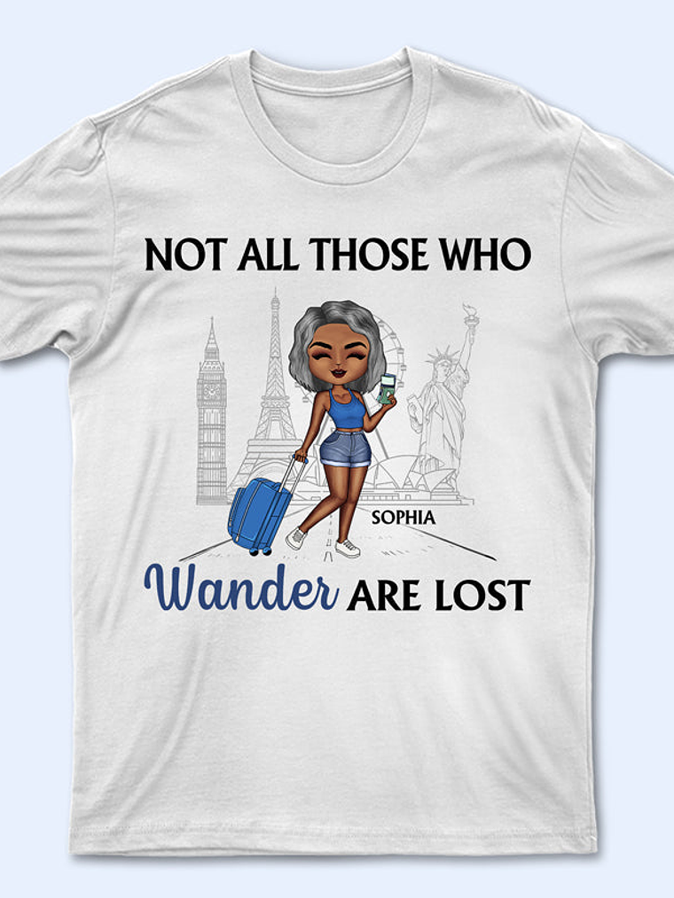 Just A Girl Who Loves Traveling - Gift For Travel Lovers - Personalized Custom Hoodie 2