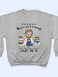 Reading Books And Pajamas - Personalized Custom Hoodie - Vorschaubild 5