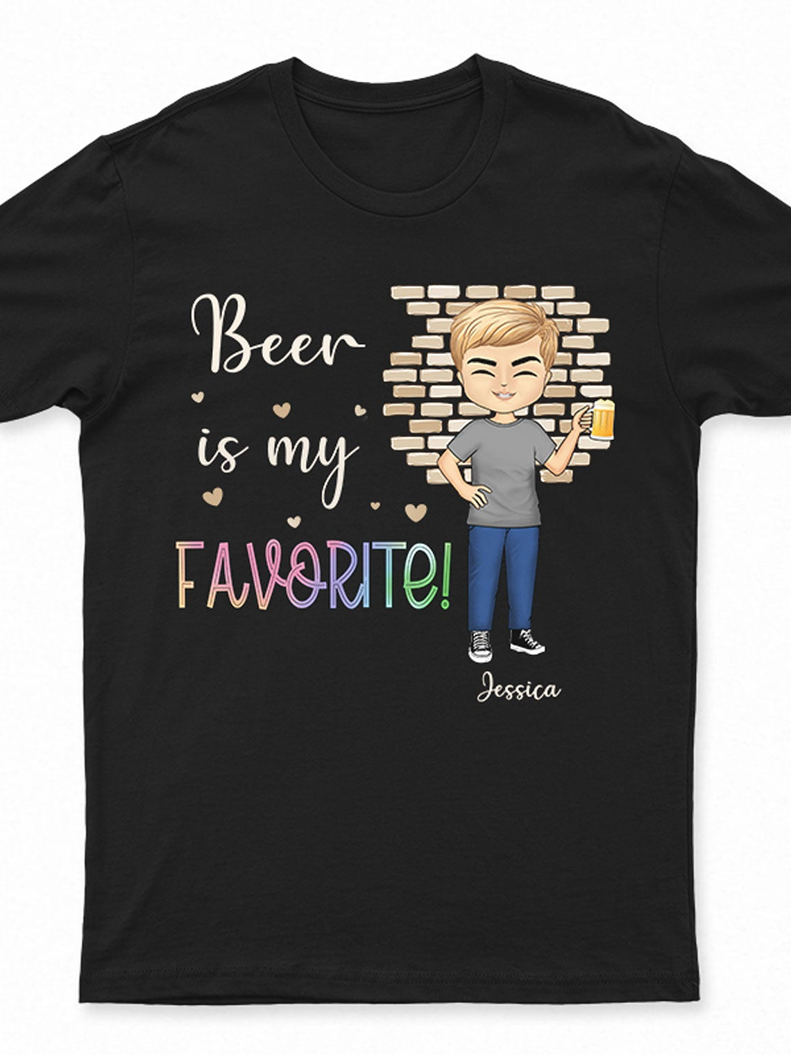 Sibling Funny I'm The Favorite - Personalized Custom Hoodie 4