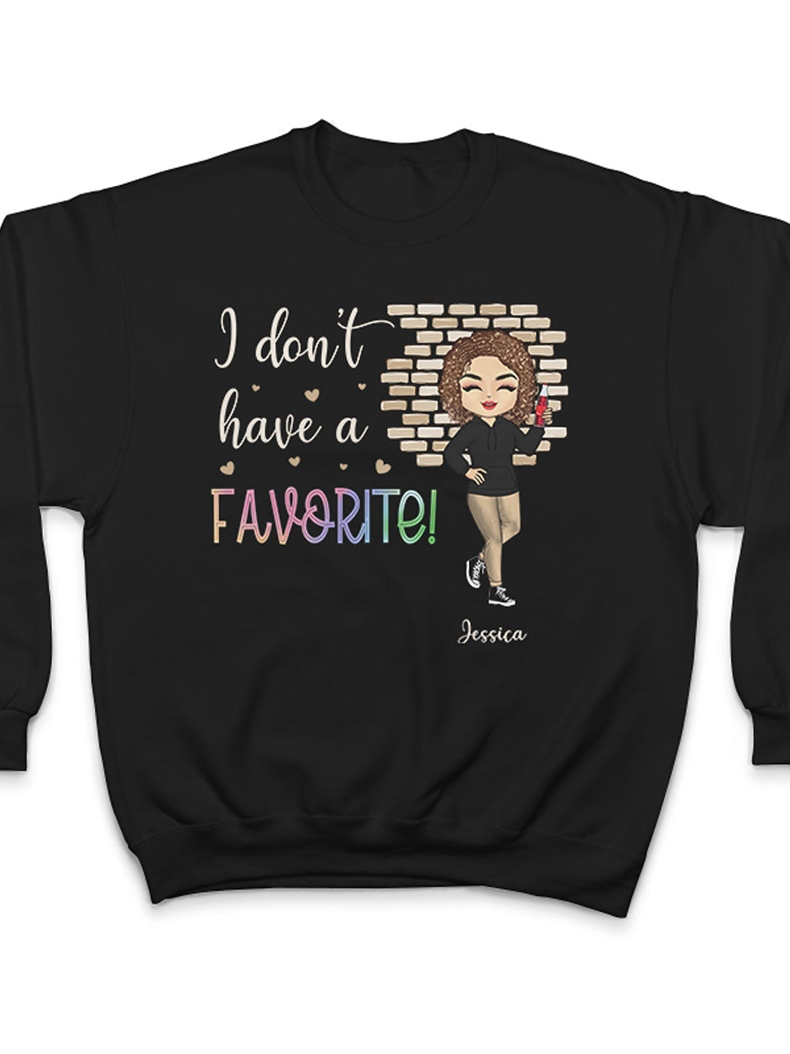 Sibling Funny I'm The Favorite - Personalized Custom Hoodie 5