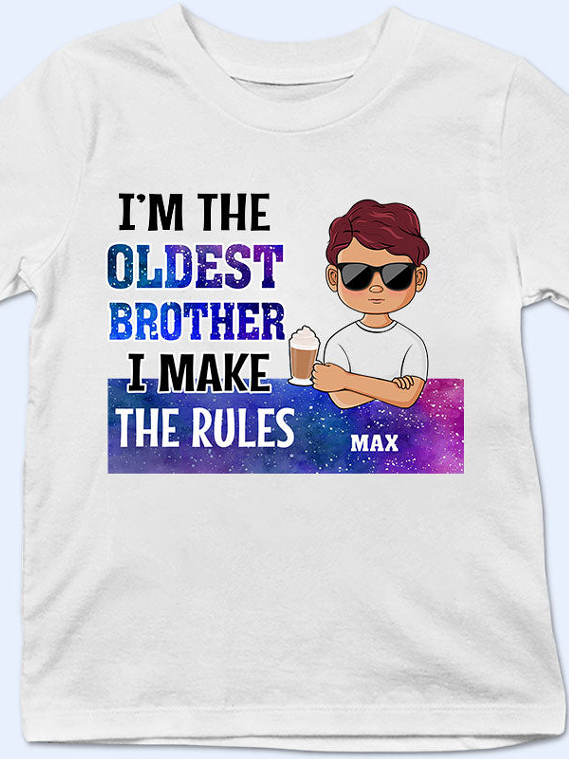 I'm The Rules Sister Brother Parent - Family Sibling Gift - Personalized Custom Hoodie 4