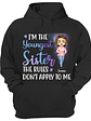 I'm The Rules Sisters And Brothers - Sibling Family Gift - Personalized Custom T Shirt - Vorschaubild 1
