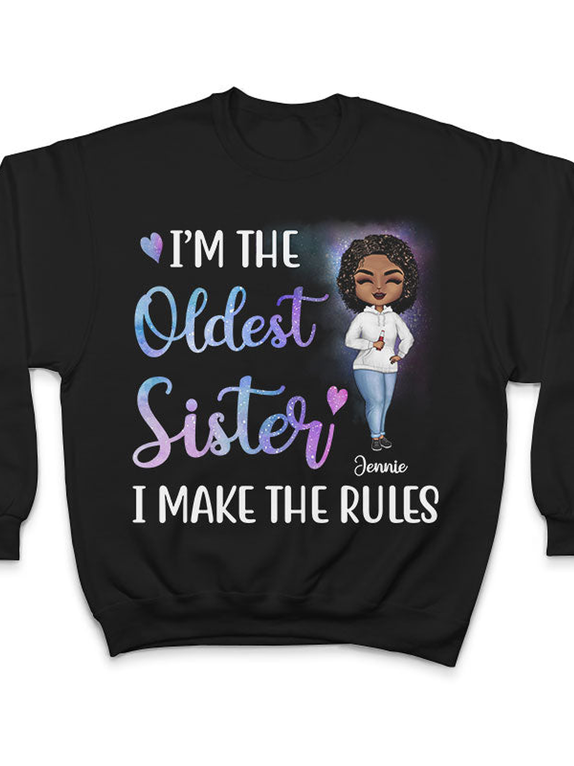 I'm The Rules Sisters And Brothers - Sibling Family Gift - Personalized Custom T Shirt 5