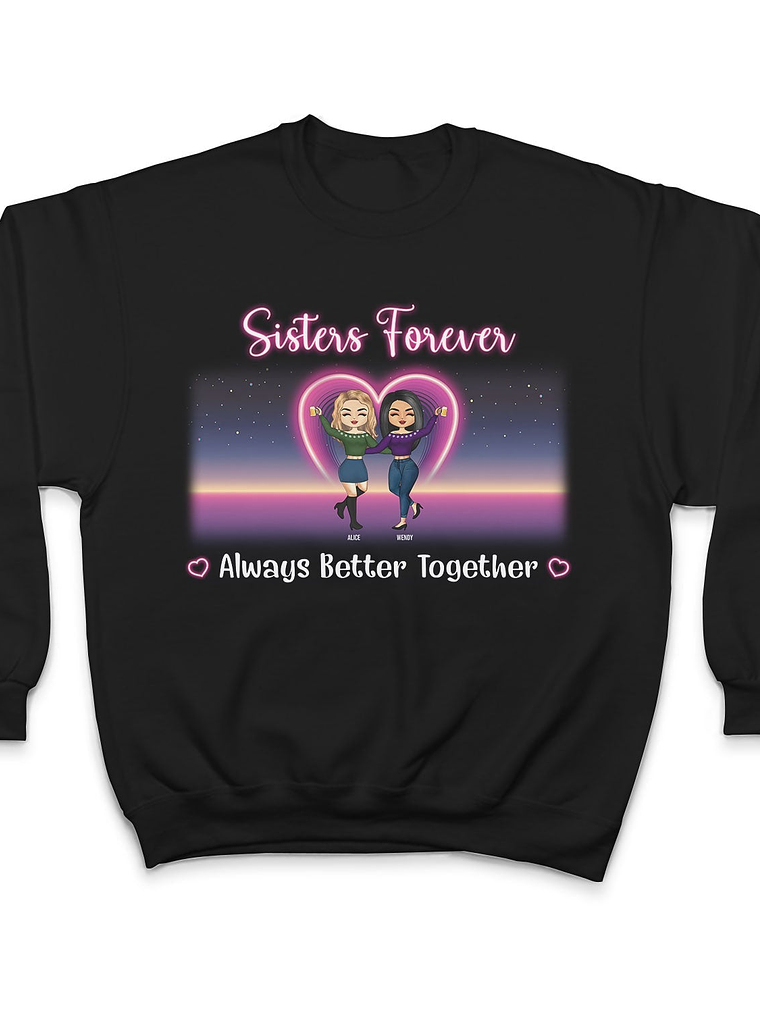 I'm Crazy You Should See Me With Best Friends - Birthday Gifts For Friends, Besties, Soul Sisters, BFF - Personalized Custom T Shirt 5