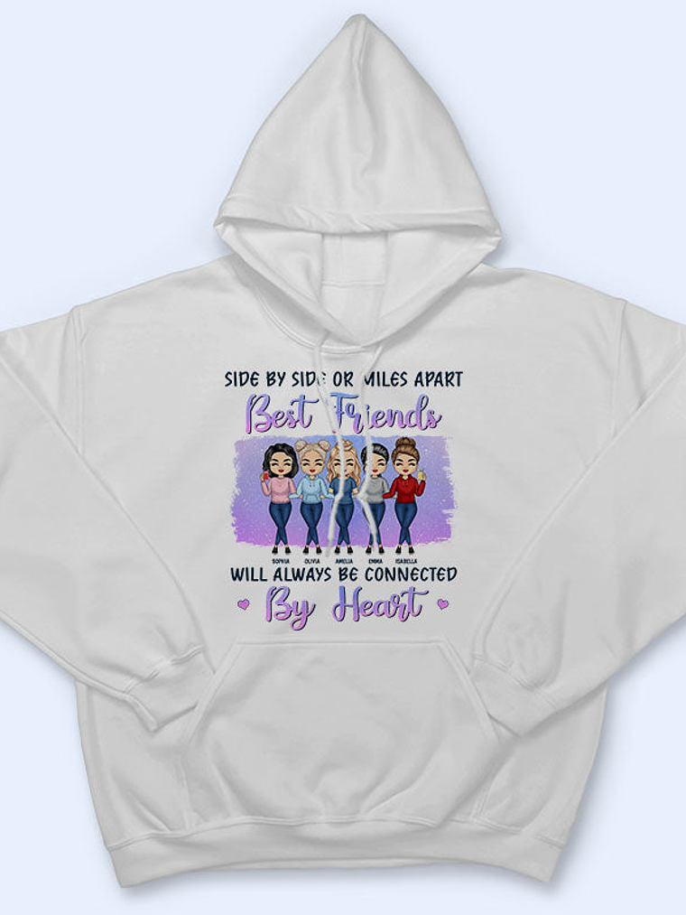 Brothers & Sisters We're Like A Really Small Gang Gift For Sibling & Bestie - Personalized Custom Hoodie 4