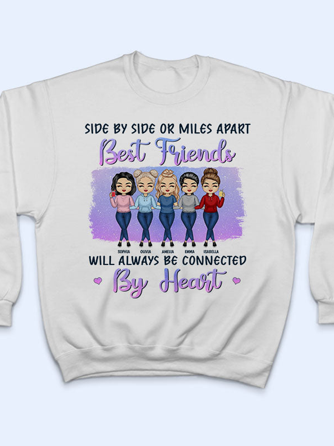 Brothers & Sisters We're Like A Really Small Gang Gift For Sibling & Bestie - Personalized Custom Hoodie 5
