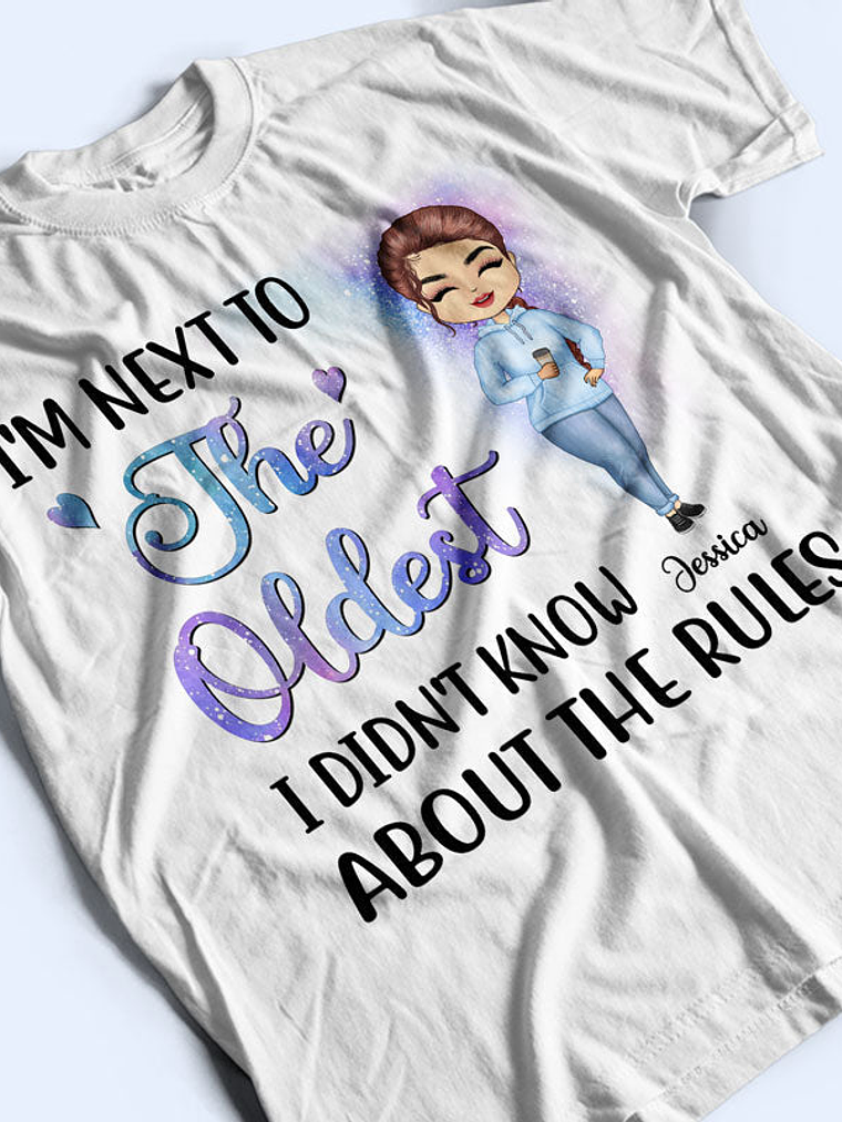 The Rules Sister Brother - Family Sibling Gift - Personalized Custom Hoodie 4