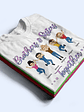 Brothers & Sisters Together Ready To Face Besties Siblings - Personalized Custom Hoodie - Vorschaubild 2