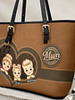 Best Mom Ever - Personalized Leather Tote Bag - Vorschaubild 2