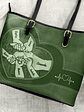 Leather Holding Hands Icon Mom Grandma & Kids - Personalized Leather Tote Bag - Vorschaubild 4