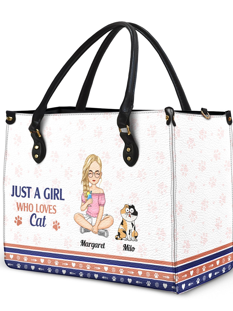 Best Fur Mom Ever - Gift For Dog Mom, Cat Mom, Pet Lovers - Personalized Leather Bag 2