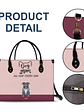 All Day Every Day - Gift For Dog Mom - Personalized Leather Bag - Vorschaubild 7