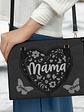 Mommy Grandma Leather Floral - Personalized Leather Bag - Vorschaubild 3