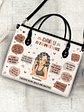 Daily Affirmations - Gift For Yourself, Girls, Women - Personalized Leather Bag - Vorschaubild 4