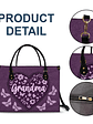 Mommy Grandma Leather Floral - Personalized Leather Bag - Vorschaubild 7