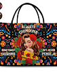 Always Chingona Sometimes Cabrona But Never Pendeja Hispanic - Personalized Leather Bag - Vorschaubild 1