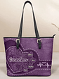 Grandma Mommy's Little Sweethearts - Personalized Leather Tote Bag - Vorschaubild 1