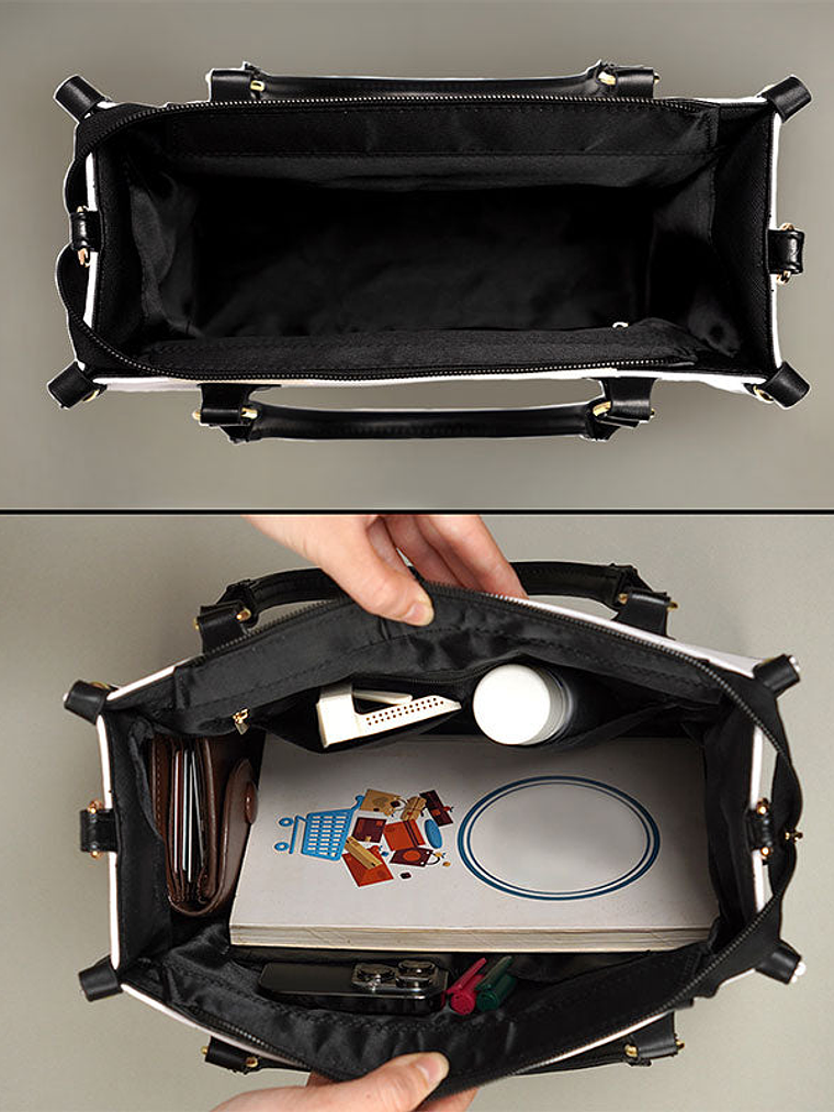 Grandma's Little Sweethearts - Birthday, Loving Gift For Grandmother, Mother, Mom - Personalized Leather Bag 5