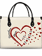 Mom's Grandma's Sweethearts - Gift For Mother, Grandmother - Personalized Leather Bag - Vorschaubild 1