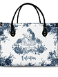 A Chapter Of Chinoiserie Toile - Personalized Leather Bag - Vorschaubild 1