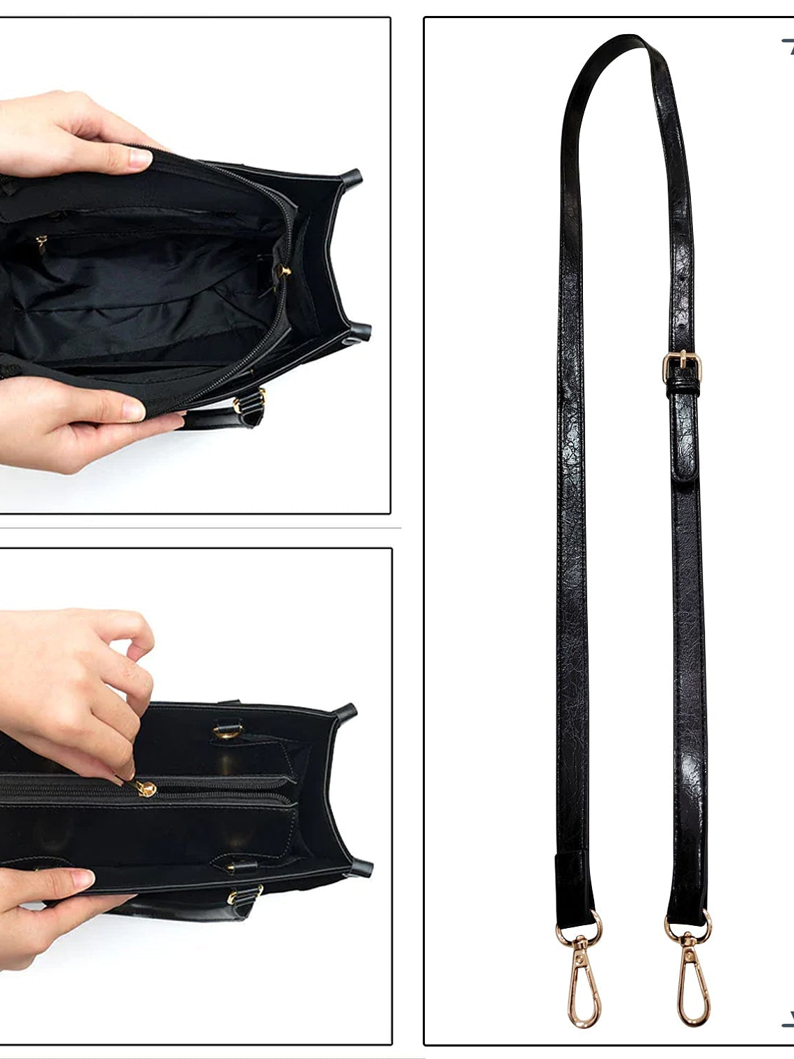 Just A Girl Who Loves Traveling - Gift For Her, Family, Vacation Lovers - Personalized Leather Bag 5