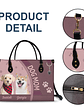 Custom Photo Dog Cat Mom - Gift For Cat Mom, Dog Mom, Pet Lovers - Personalized Leather Bag - Vorschaubild 7