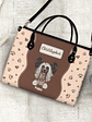 Fur Mom With Love - Gift For Pet Lovers, Pet Mom - Personalized Leather Bag - Vorschaubild 4