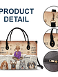 Just A Girl Who Loves Dogs - Gift For Dog Moms, Dog Lovers - Personalized Leather Bag - Vorschaubild 6