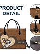 Dog Mom 3D Cute Effect Dog - Personalized Leather Bag - Vorschaubild 7