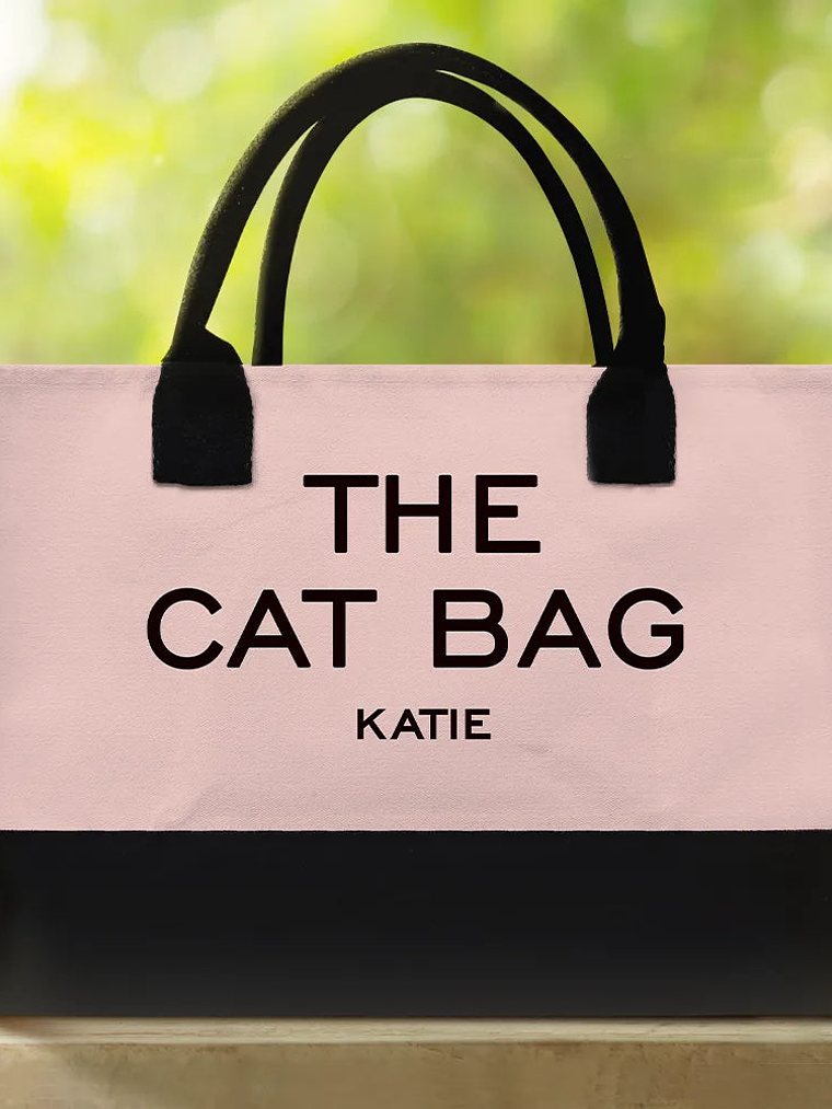 The Dog Bag - Personalized Canvas Tote Bag 2