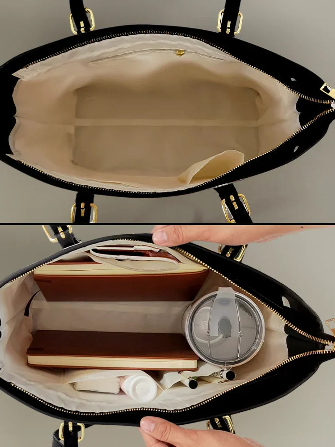 Teacher It's a Good Time to Teach - Personalized Leather Tote Bag 5