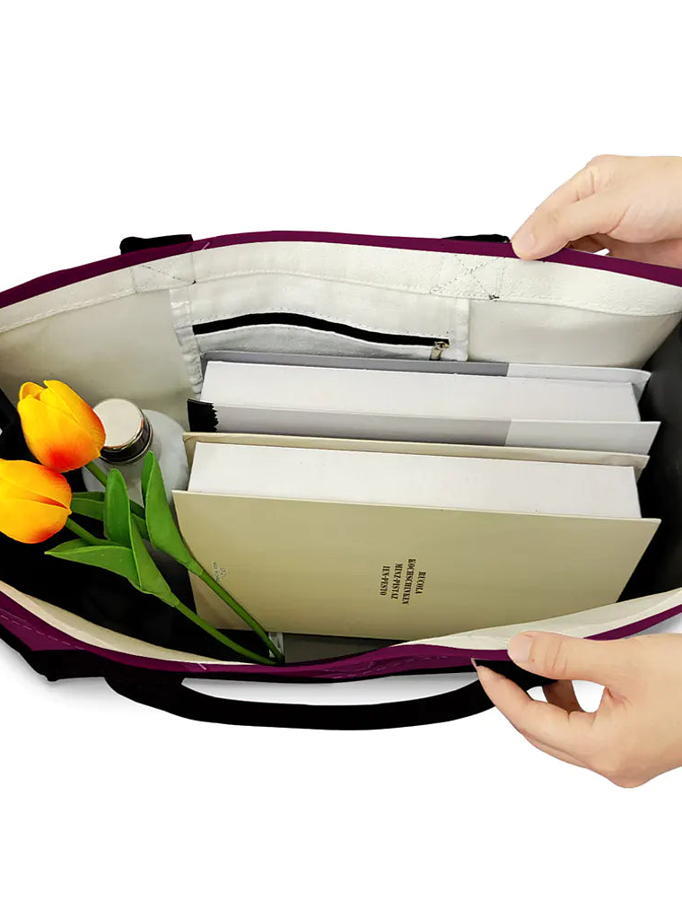 Mom Grandma Little Sweethearts - Personalized Canvas Tote Bag 5