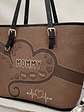 Grandma Mom's Sweethearts - Personalized Leather Tote Bag - Vorschaubild 2