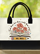 Teach Them Love Them Watch Them Grow - Personalized Canvas Tote Bag - Vorschaubild 2