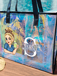 Beach Summer Vibe Monogram - Personalized Holographic Tote - thumbnail 2